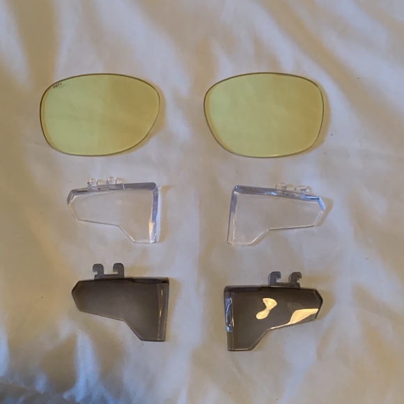 Hy-Spec Icon safety sunglasses, Hi-Contrast Yellow UV400 lens, clear side shield - Picture 3 of 4